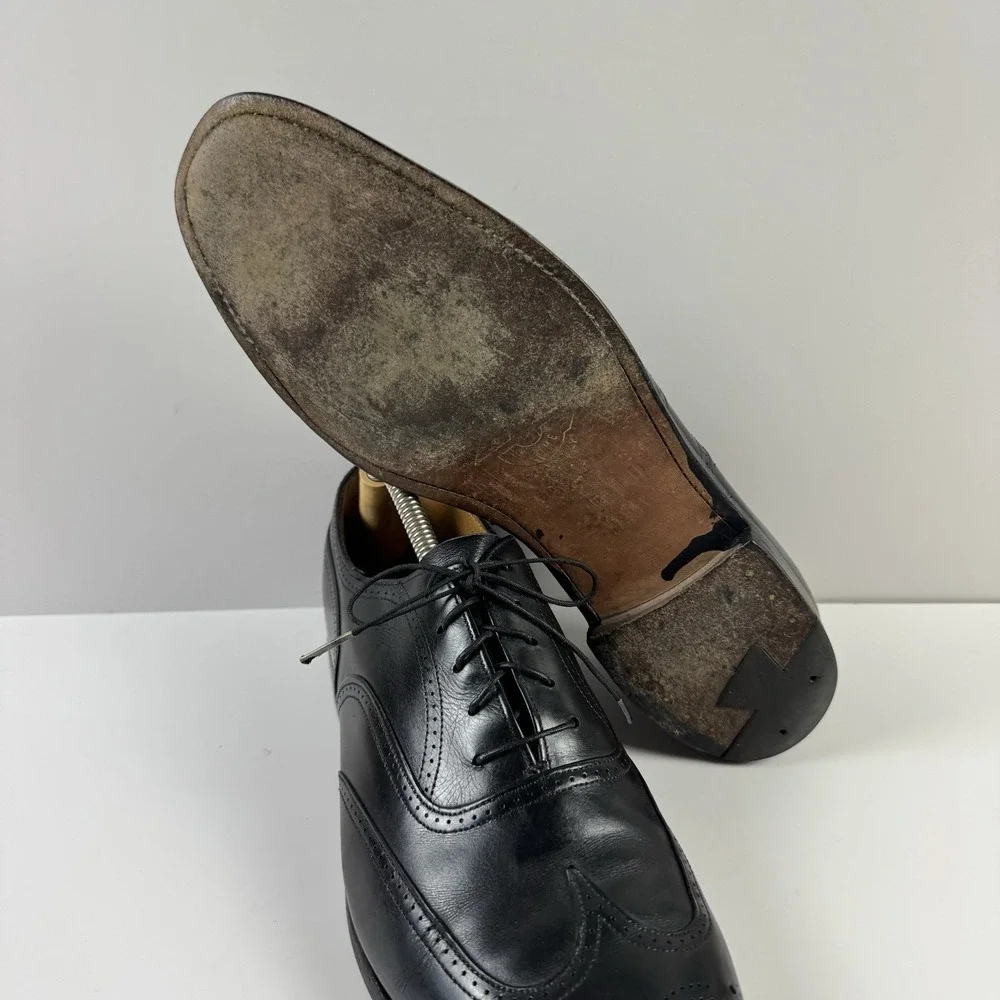 Vintage Church's Custom Grade Wingtip Oxford‎ Dress Shoes Fits US 10 England